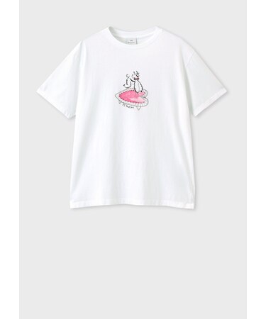 ウィメンズ ジャンピング プードル 半袖Tシャツ