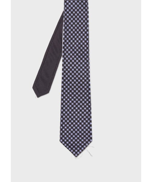 "Raw-Edge Geometric" タイ