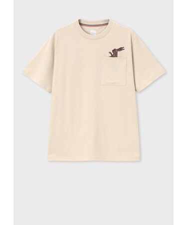 "Rabbit Pocket" 半袖Tシャツ