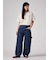 ウィメンズ  Dickies□ × PS Paul Smith インディゴ ペインターズパンツ
