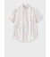 "Signature Pinstripe" 半袖シャツ