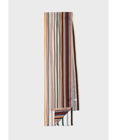 ウィメンズ "Signature Stripe" シアー スカーフ