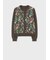 ウィメンズ "Number Floral" コンビ カーディガン