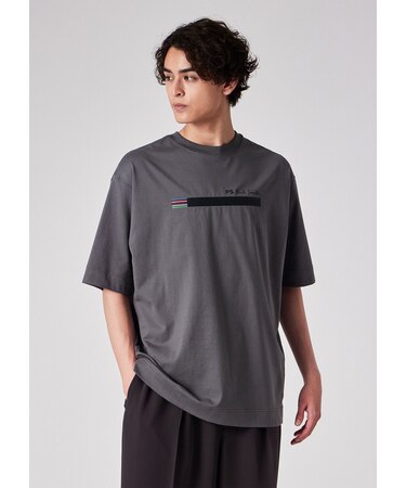 "Sports Stripe Bar" Tシャツ