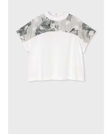 ウィメンズ "Polka Petal" コンビネーション 半袖Tシャツ
