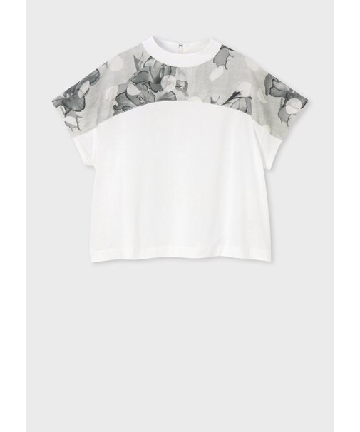 ウィメンズ "Polka Petal" コンビネーション 半袖Tシャツ
