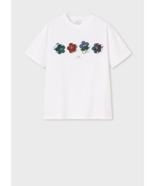 ウィメンズ フローラルプリント 半袖Tシャツ