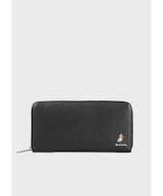 マーケトリーストライプラビット 長財布