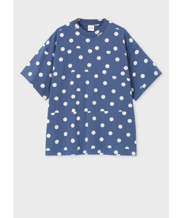 ウィメンズ ドットプリント 半袖Tシャツ