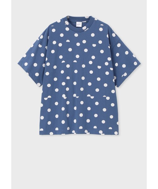 ウィメンズ ドットプリント 半袖Tシャツ