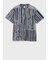 "Cut Stripe" オールオーバー Tシャツ