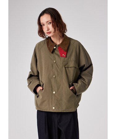 ウィメンズ "Paul Smith Loves Barbour" Transport ピーチスキンジャケット
