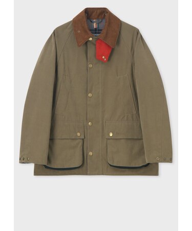 ウィメンズ "Paul Smith Loves Barbour" Bedale ピーチスキンジャケット