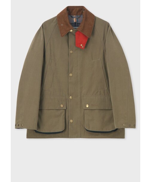 ウィメンズ "Paul Smith Loves Barbour" Bedale ピーチスキンジャケット