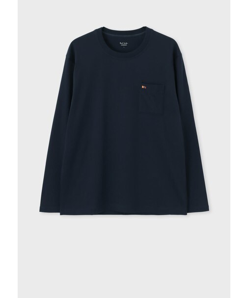 "Artist Stripe Embroidery" 長袖Tシャツ