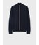 "Signature Stripe" ジップアップ ニット
