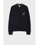 "Flower Embroidery" クルーネック スウェット
