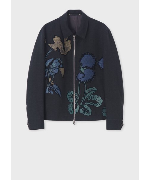 "Statement Floral" エンブロイダリー ブルゾン