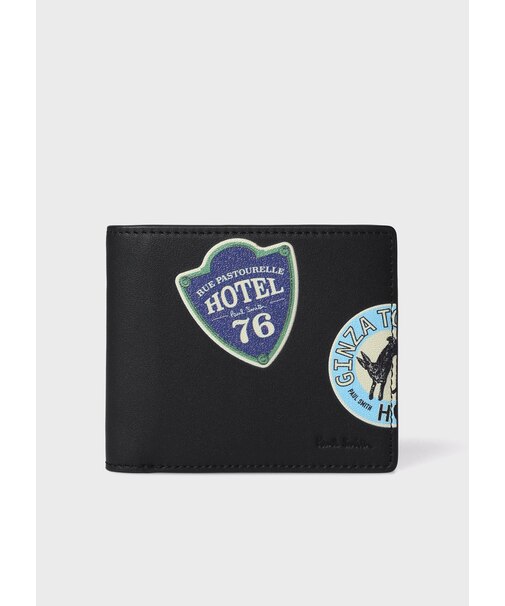 "Hotel Stickers" 2つ折り財布