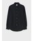 "Cropped Logo" レーヨンブレンド シャツ