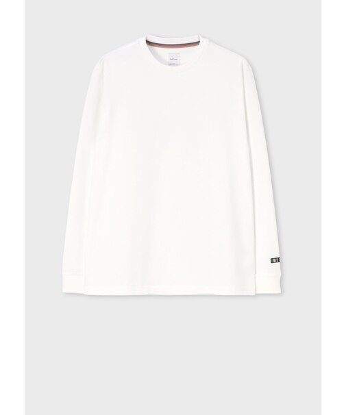 "Signature Stripe Bar Sleeve" 長袖Tシャツ
