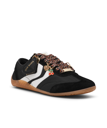 BASSETT チャーム付きローカットスニーカー