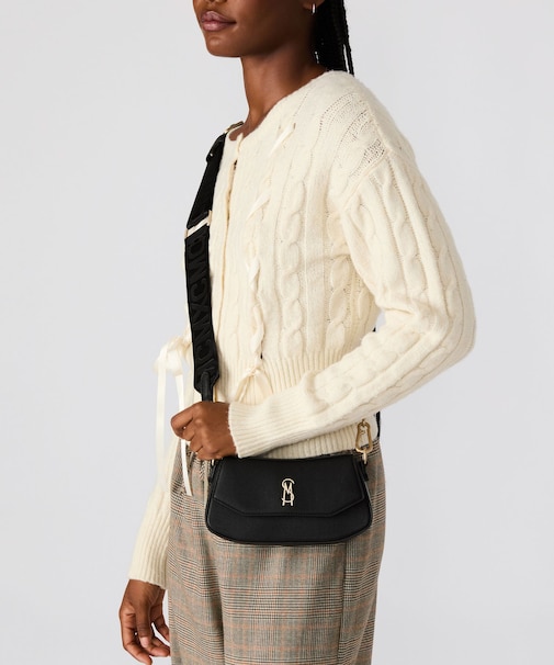 BTAIGA ラウンドフラップショルダー2WAYバッグ