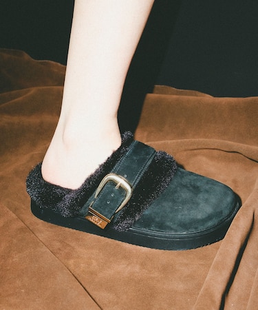 COZYUP ファーバックルサボ