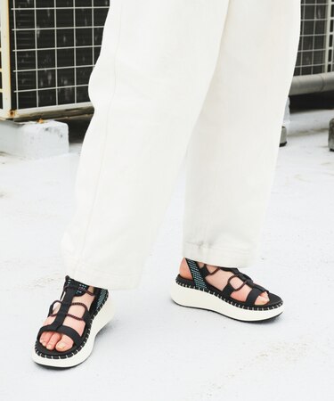 DEELITE アンクルストラップスポーツサンダル