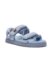 MONAT ナイロンパデッドストラップフラットサンダル