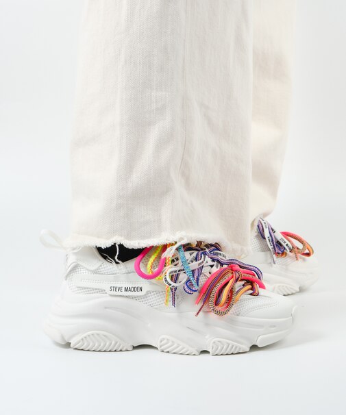 PRYCE-SML マルチシューレースボリュームスニーカー