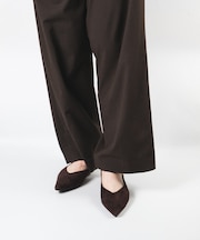 SIANNA Vカットフラットパンプス