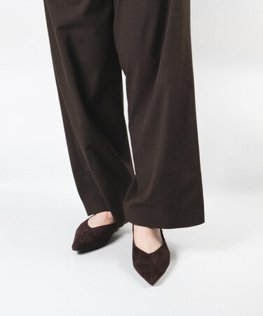 SIANNA Vカットフラットパンプス