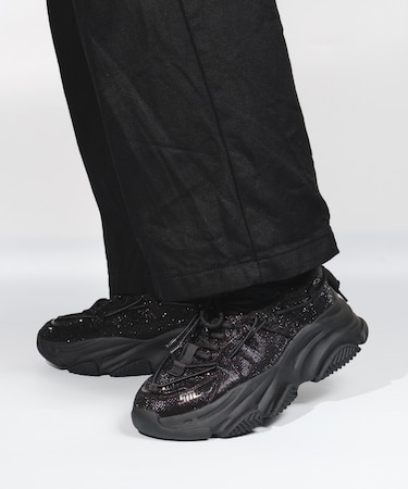 VAULT 2R ボリュームソール ラインストーンスニーカー