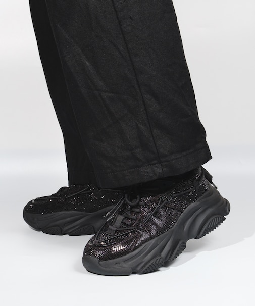 VAULT 2R ボリュームソール ラインストーンスニーカー