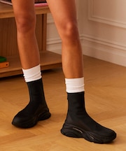 VROOMS バッグジップスニーカーブーツ