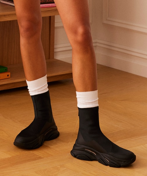 VROOMS バッグジップスニーカーブーツ