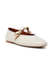 ビジューフラットパンプス POPPIN-XS