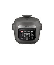 ラクラ・クッカー電気圧力鍋　グレー