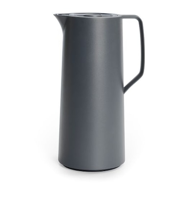 真空ガラス卓上ポット　モティーバ　１．０Ｌ　　クールグレー