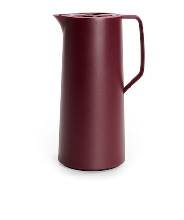 真空ガラス卓上ポット　モティーバ　１．０Ｌ　　ワインレッド