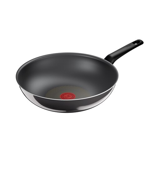 シャイニーブラック・インテンス　ウォックパン　２８ｃｍ