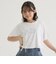アソート柄レースアップ半袖Tシャツ