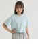 アソート柄レースアップ半袖Tシャツ