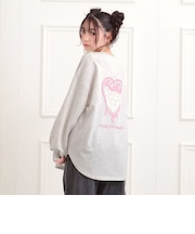 メルトハートビッグチュニックトレーナー