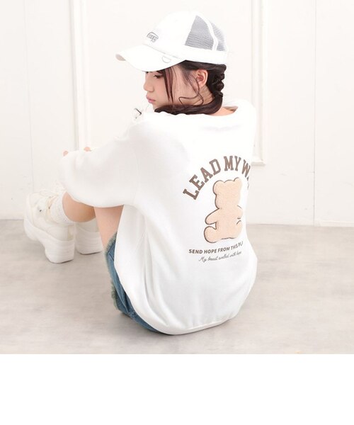 り－★新品 ピンクラテ★裏起毛ガ―リ―ロゴトレ－ナ－ 160 ピンクラテ/スウェットの通販｜&mall（アンドモール）三井ショッピング