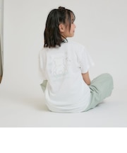 【デイリープライス】箔プリントスケボーくまちゃん半袖Tシャツ