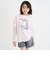 メッシュ袖切替ドッキングビッグTシャツ
