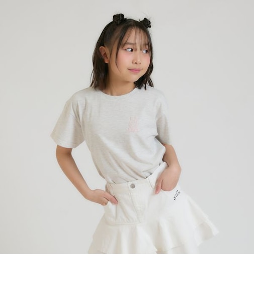 【デイリープライス】サークルロゴ発砲くまちゃん半袖T