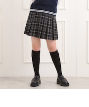 微起毛プリーツスカート